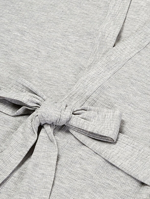 RIB LACE nightgown - 4