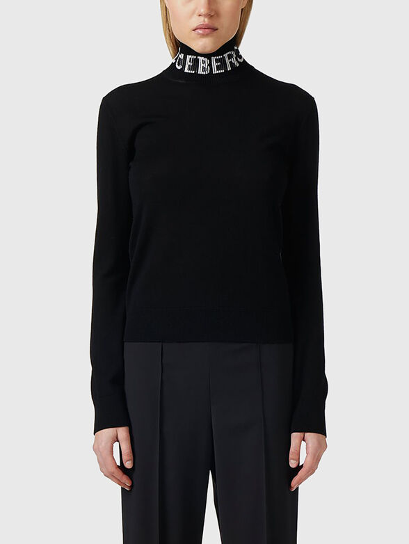 Merino wool turtle neck sweater - 1