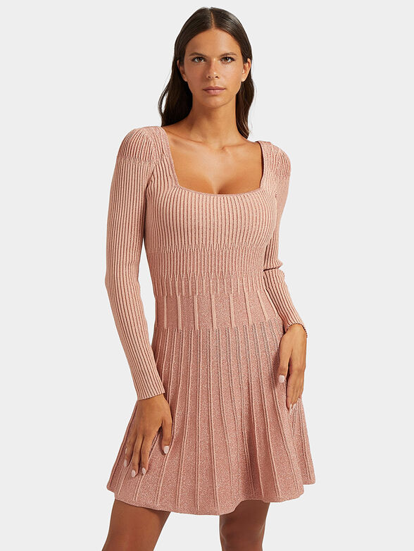 JULES pink viscose blend dress - 1