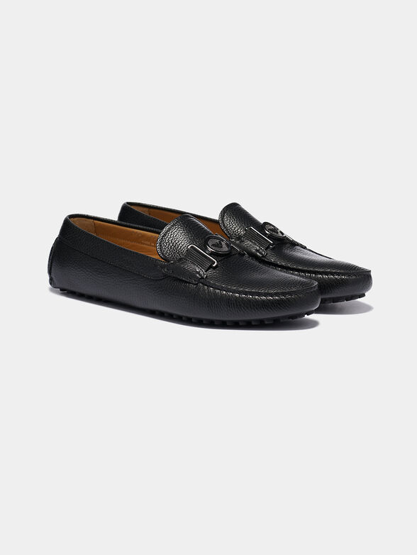 Genuine leather loafers - 2