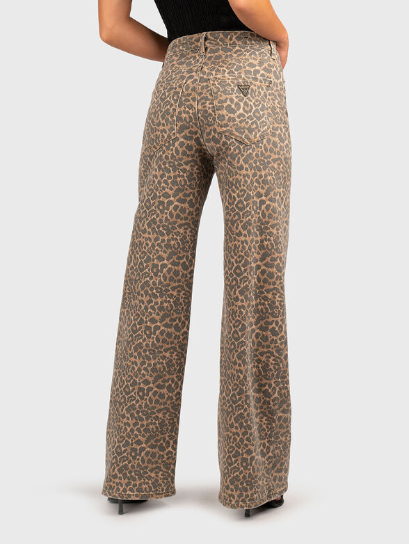 Animal print jeans - 2
