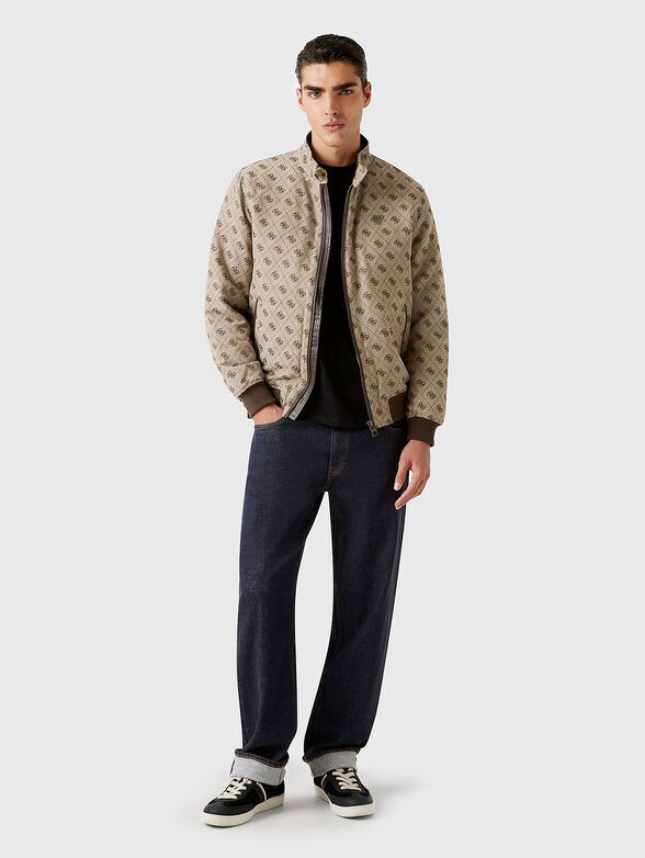 Jacket with 4G logo print - 2