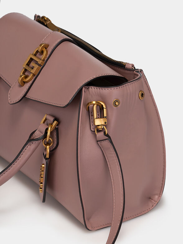 SQUARE G LUX bag with logo detail - 5