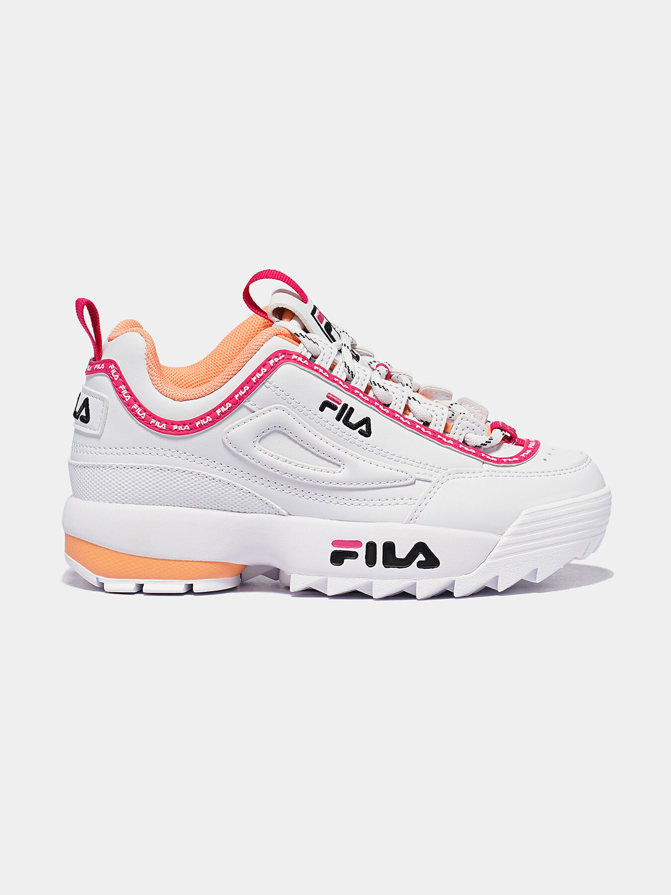 Multi colored fila shoes hotsell