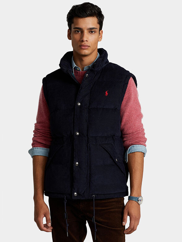 Padded jacket with detachable sleeves - 2