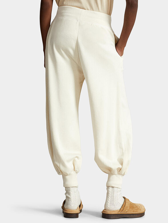 Sports pants with accent elastic - 2