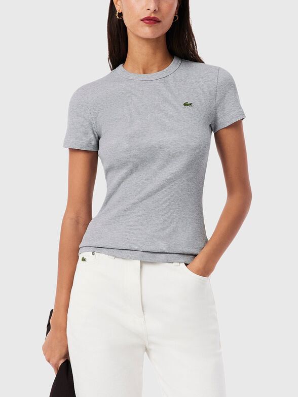 Cotton slim T-shirt - 1