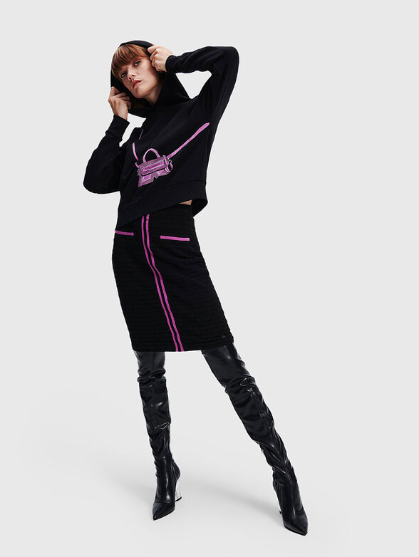 Sweatshirt with art print  - 2