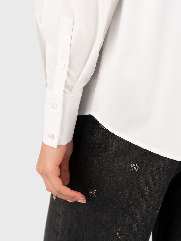 Long sleeve shirt with embroidered logo - 6