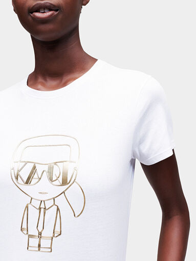 IKONIK KARL ART DECO Black T-shirt - 3