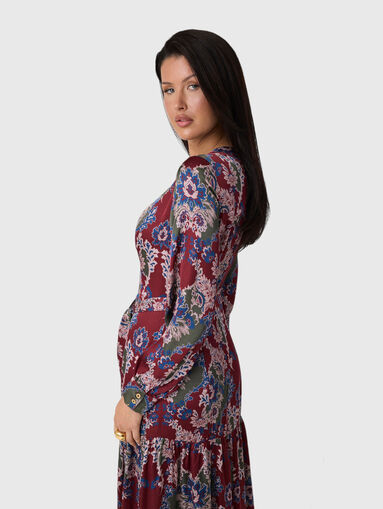 VITTORIA Dress with floral print - 4
