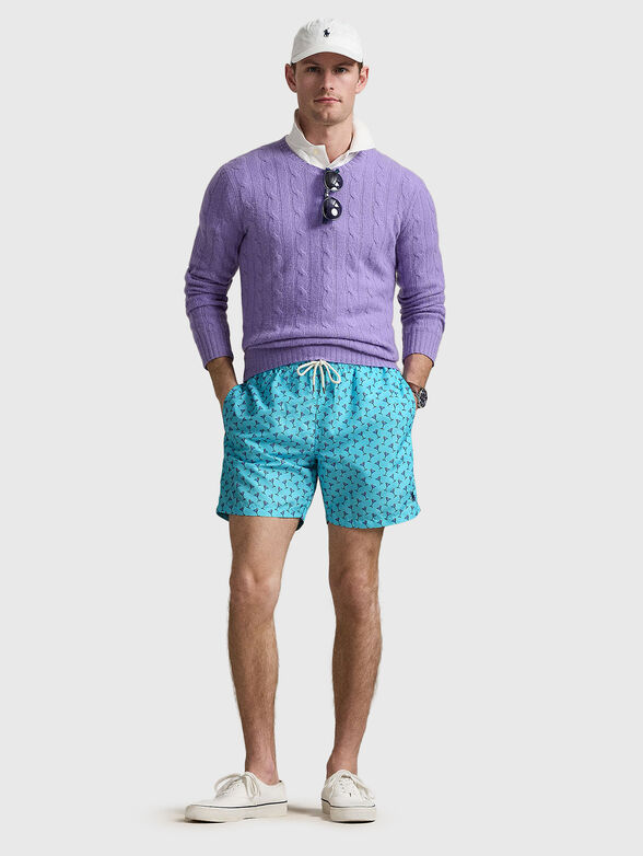 Printed beach shorts - 4