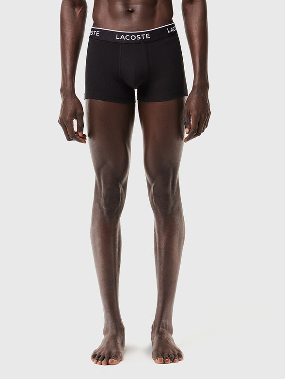 Set of three pairs of boxers in black colour - 2