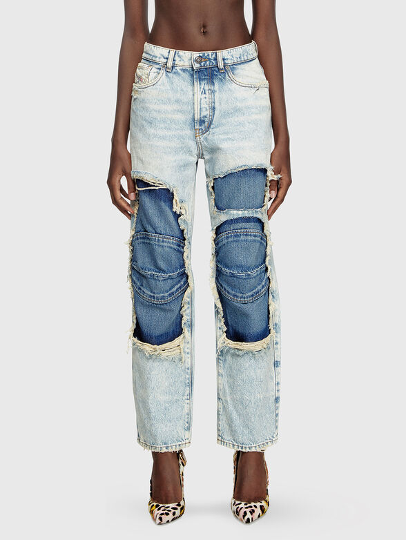 D-FIRE-FSF unisex straight jeans - 5