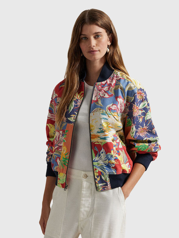 Multicolored bomber jacket - 1