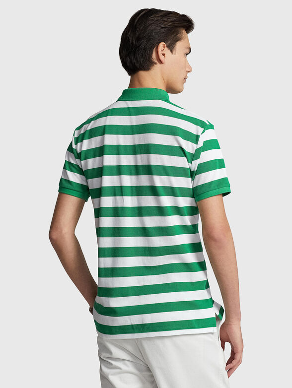 Striped cotton Polo-shirt - 3