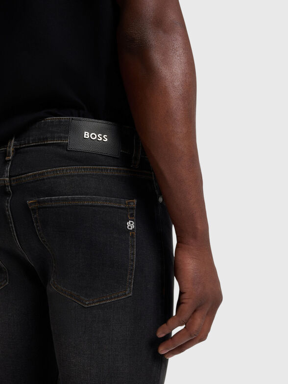 Cotton slim fit jeans - 4
