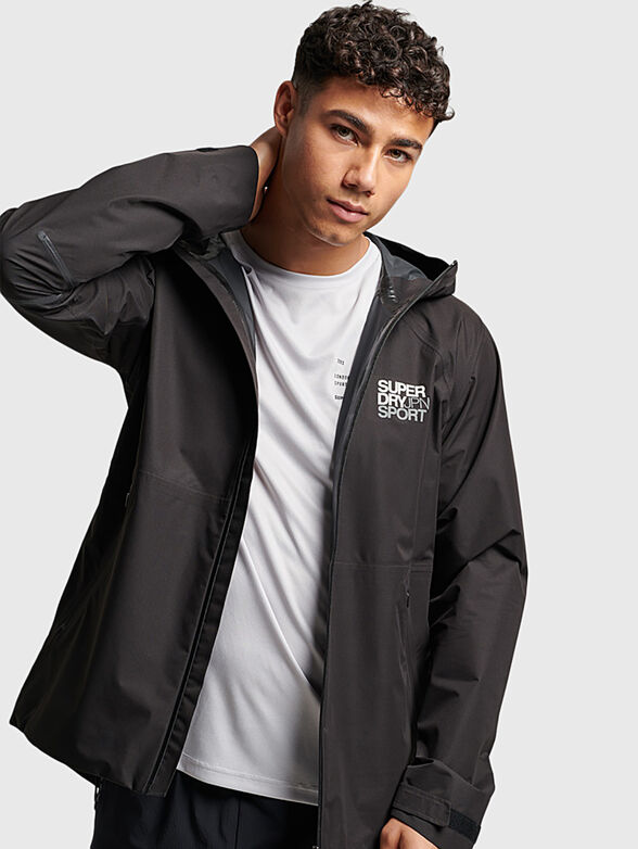 Black waterproof jacket - 3
