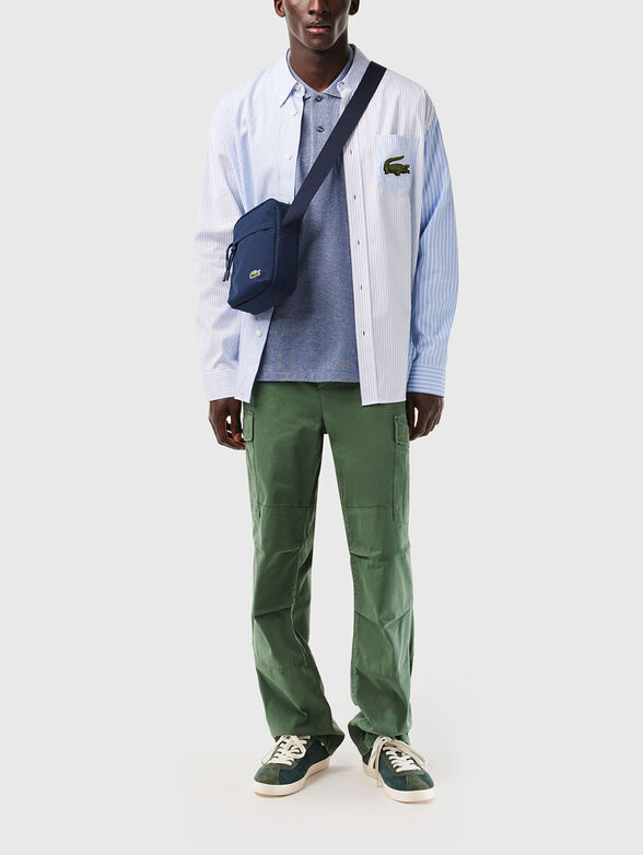 Polo-shirt L.12.12 with short sleeves in dark blue - 2