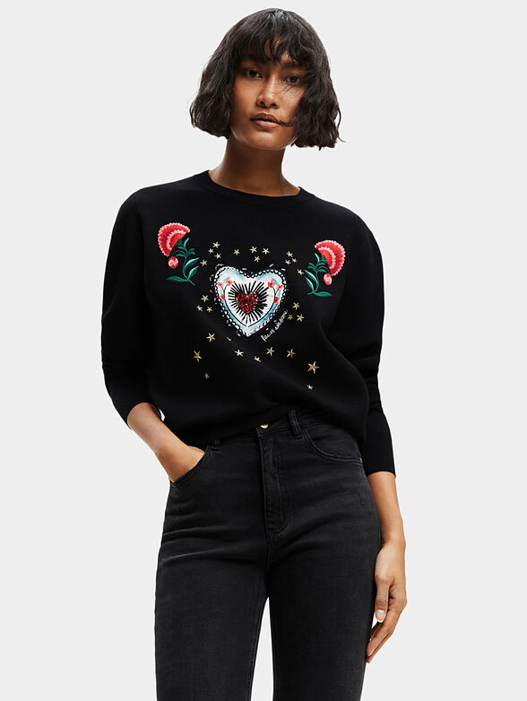 ALMA sweater with embroidery - 1