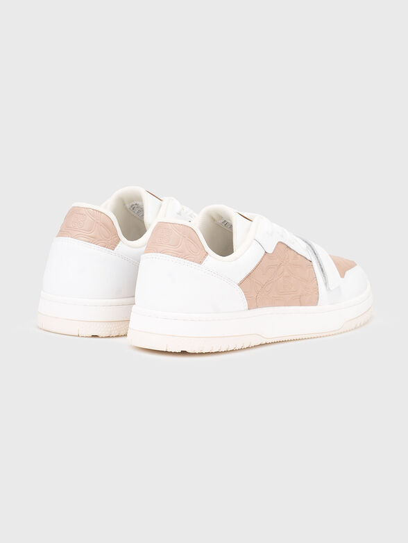 Sports shoes with accent details and logo - 3
