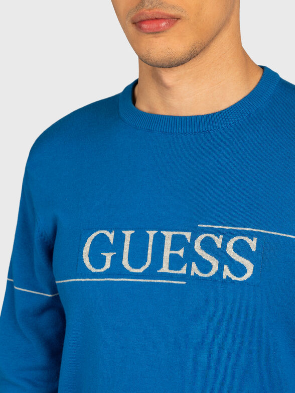 JAY Sweater with a contrasting maxi logo - 3