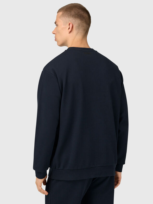 Organic cotton crew neck sweatshirt - 3