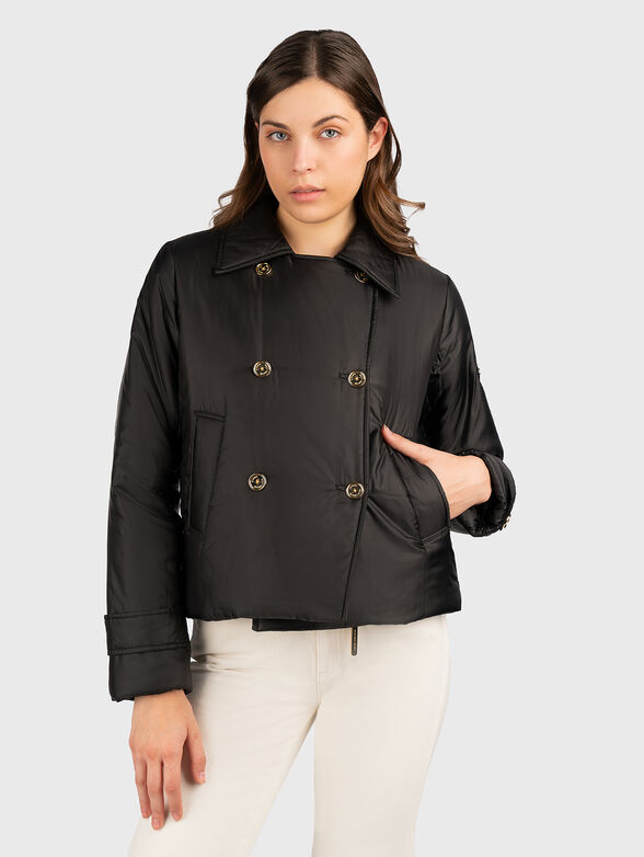 Black jacket with buttons - 0