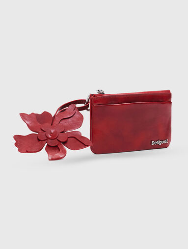 Card holder with floral decoration - 4