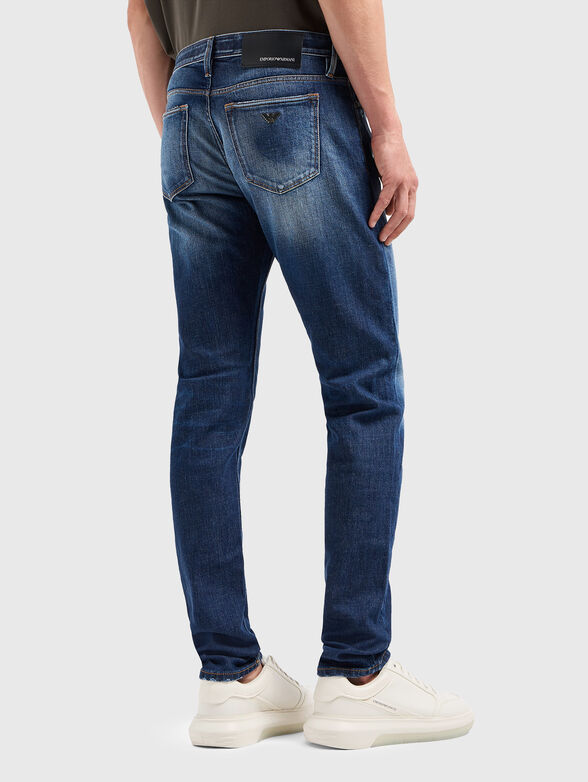 Blue jeans with washed effect - 2