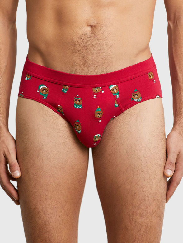 Комплект слипове с чорапи HELLO XMAS - 2