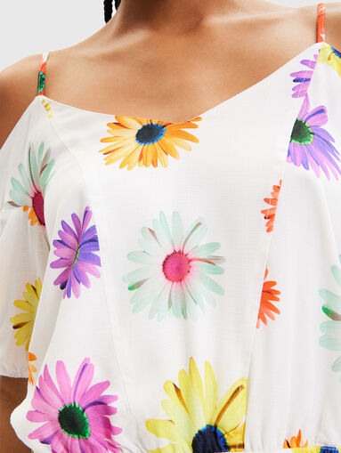 BELGICA-LACROIX blouse with floral print - 5