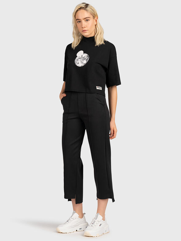 TIRANA black cropped pants - 4