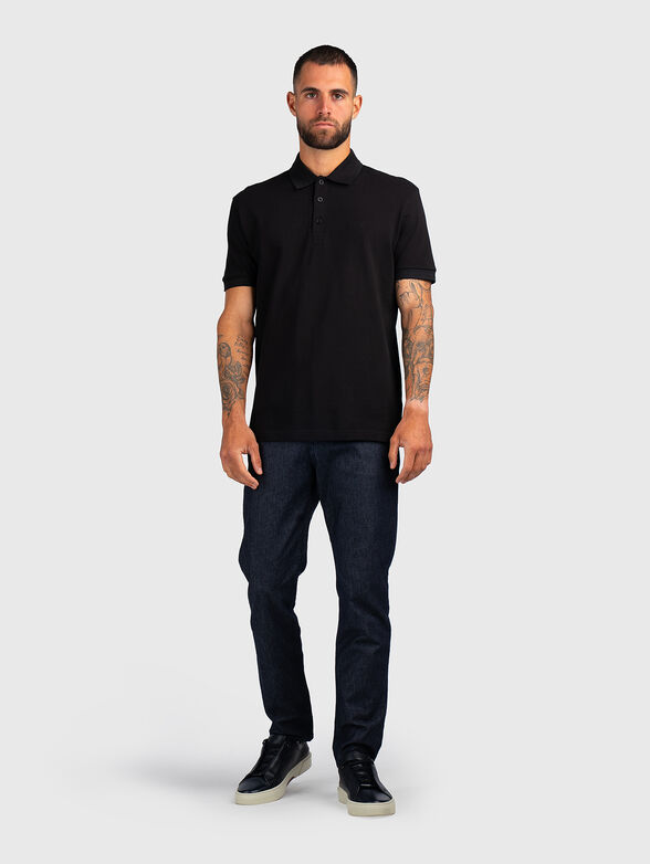 PADDY short sleeved polo shirt in ecru - 2