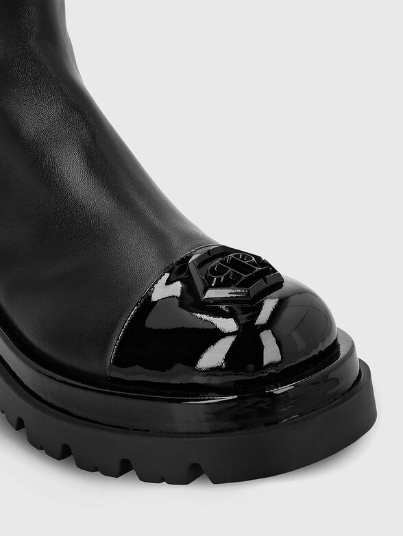 HEXAGON black boots - 4