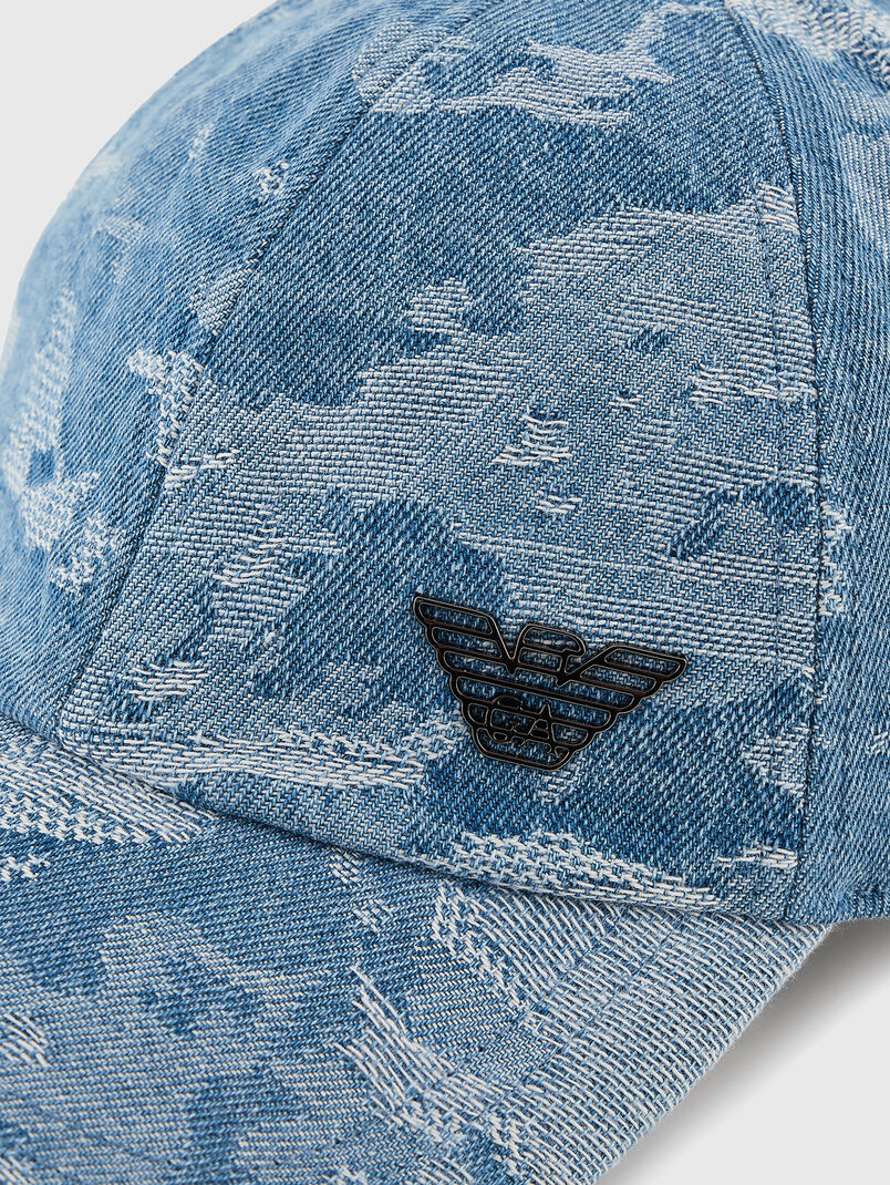 Denim baseball cap - 3