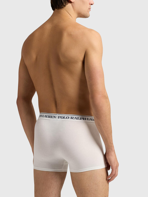 Set of five pairs of white boxer shorts - 3