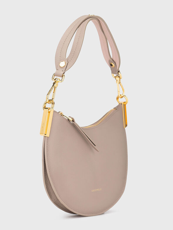 Leather bag with logo detail - 4