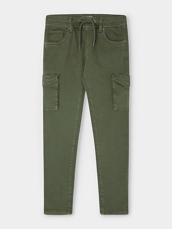 CHASE cargo pants in blue color - 1