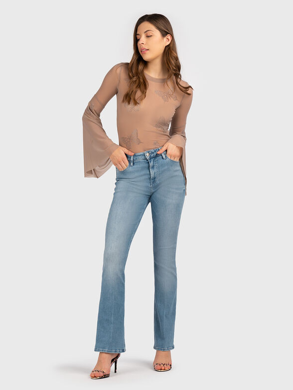 FIAMMA blouse with accent sleeves - 2