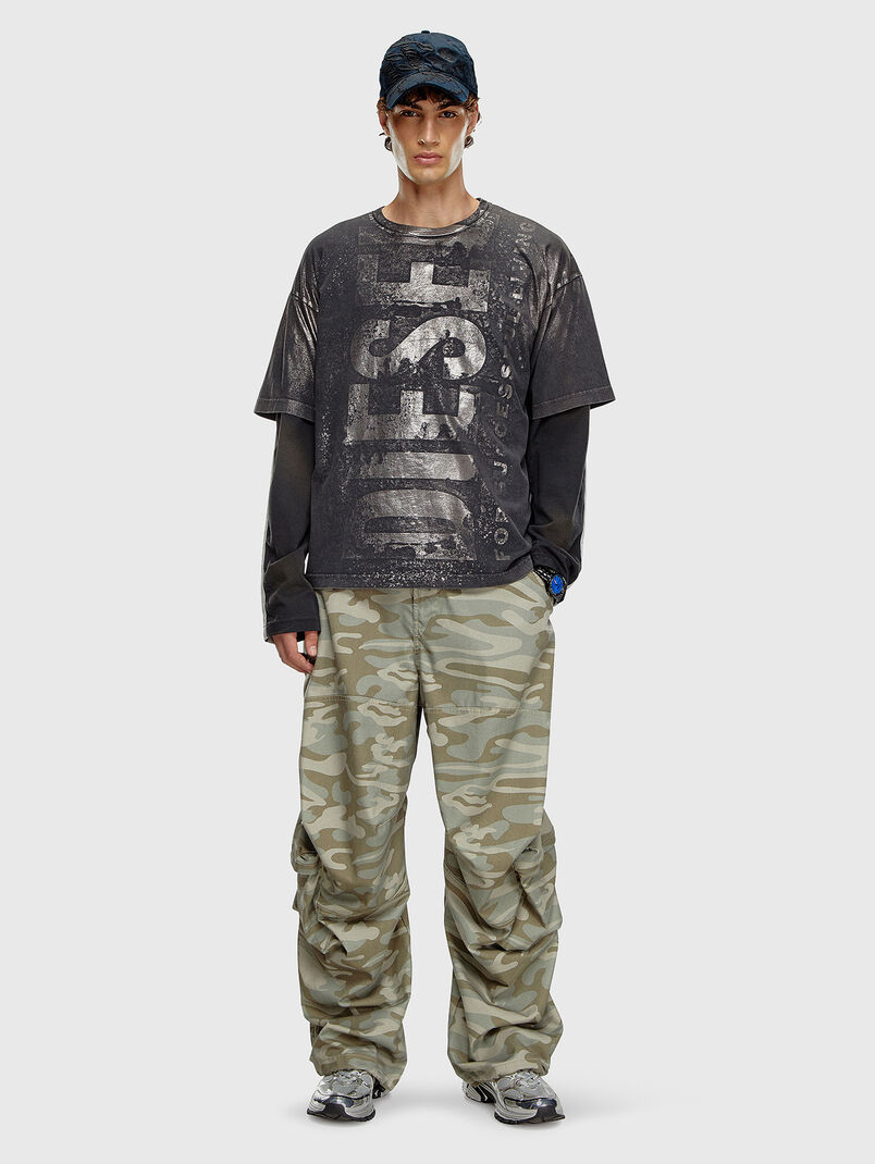 T-BOXT-Q23 T-shirt with accent logo print - 3