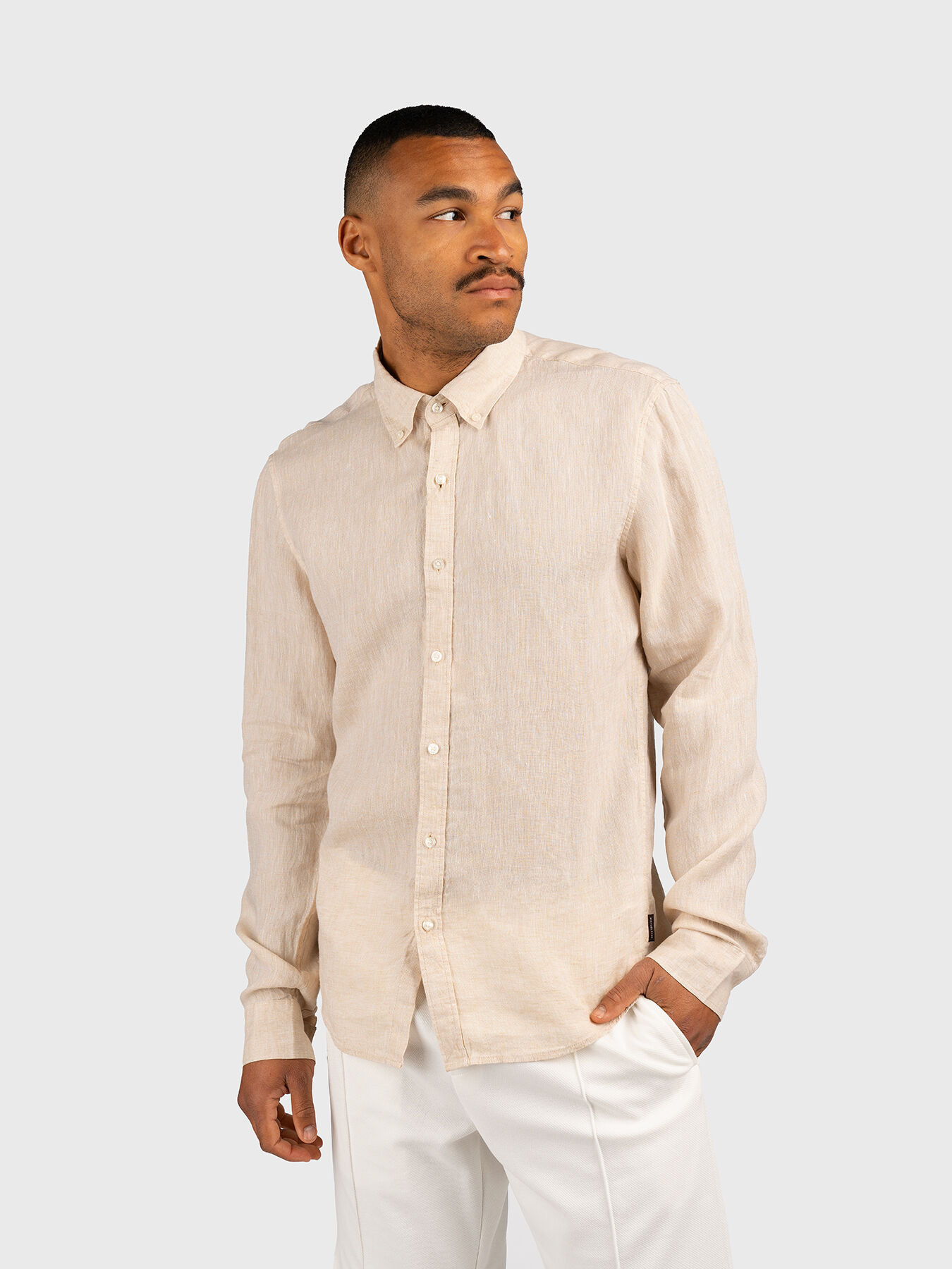 Michael kors linen shirt discount