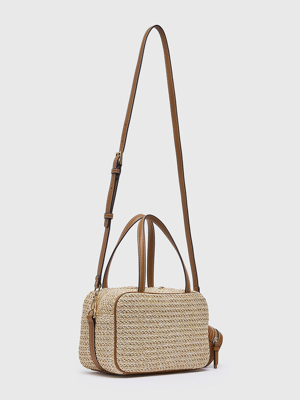Woven bag with a small wallet - 2