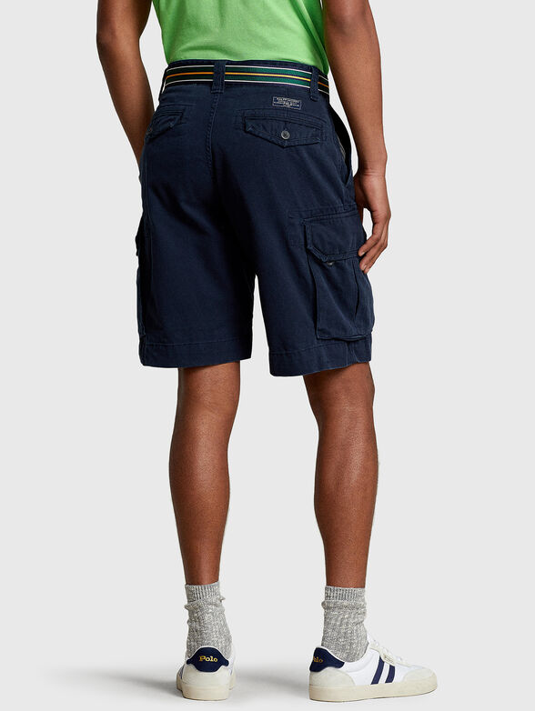 GELLAR blue cargo shorts - 1