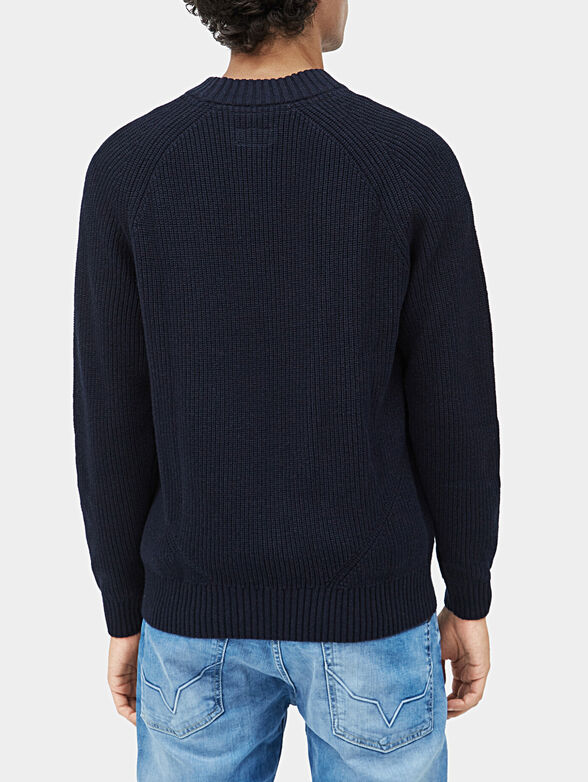 ANGELO sweater in blue color - 3