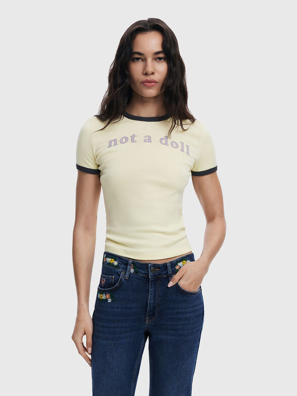 ARIZONA skinny jeans with floral embroidery - 4
