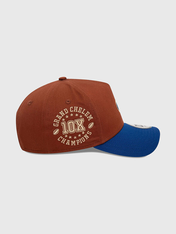 Hat with visor and embroidery - 3