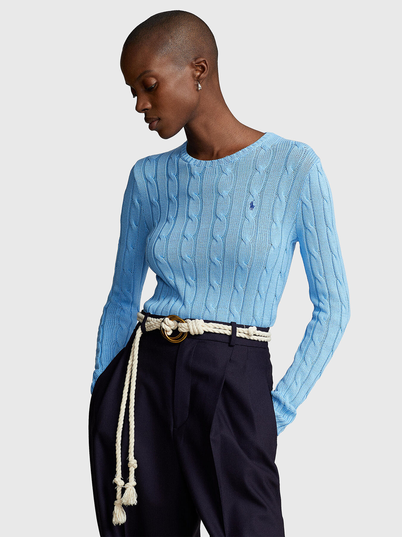 JULIANNA cotton sweater with logo embroidery brand POLO RALPH LAUREN Globalbrandsstore en