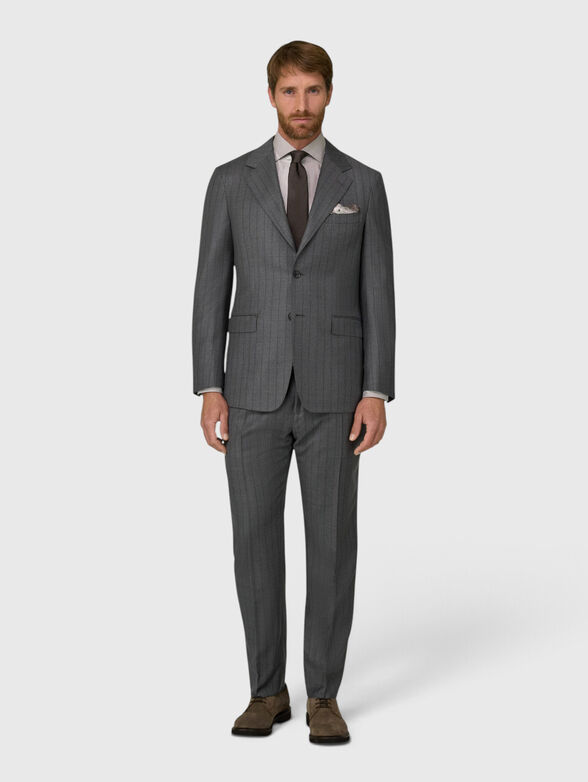 Wool striped suit - 2