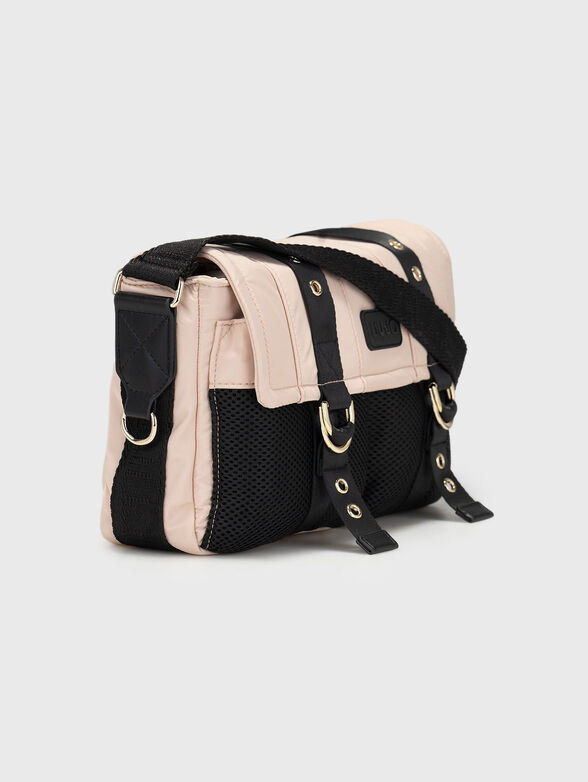 Crosbody nylon bag with buckles - 4